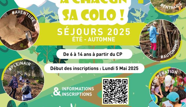 Séjours été - automne 2025 : À chacun sa colo avec l’ALEF !