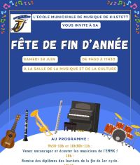 Fête de fin d’année de l’École Municipale de Musique de Kilstett