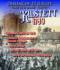 Le 13 juillet, la Révolution revient à Kilstett !