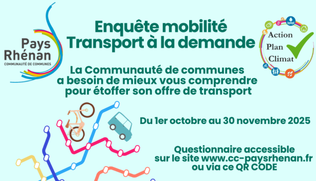 Enquête Mobilité – Pays Rhénan