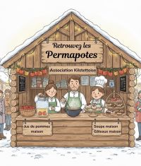 Vente de jus de pommes, soupes et gâteaux - APK