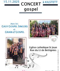Concert solidaire de Gospel à Kilstett