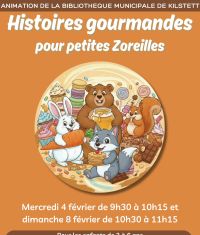Histoires gourmandes (3-6 ans)
