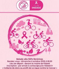 OCTOBRE ROSE : Balade Vélo 100 % Féminines