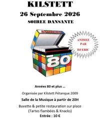 Soirée dansante Années 80 - Pétanque