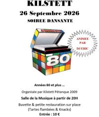 Soirée dansante Années 80 - Pétanque