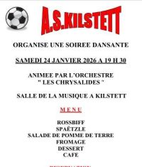 Soirée dansante à Kilstett ! 
