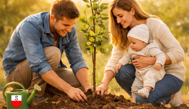 Un arbre, une naissance à Kilstett Un arbre, une naissance à Kilstett